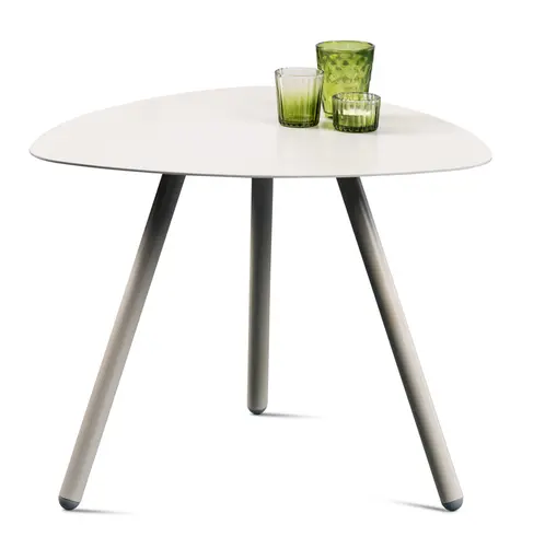 Beistelltisch - LB ca. 50x50 cm, Grau