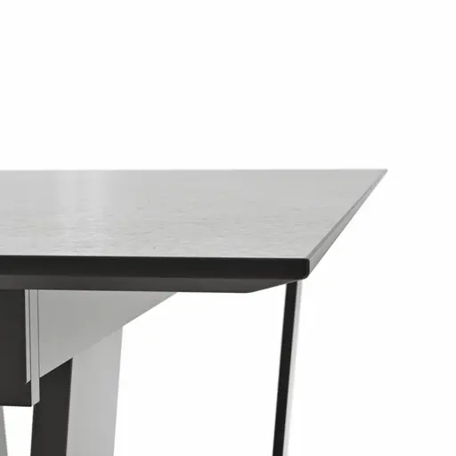 Esstisch Dinner - verlängerbar, LB ca. 180x95 cm, Kunststoff, Hellgrau