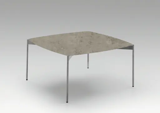 Couchtisch - LBH ca. 65x65x42 cm, Keramik, Beton