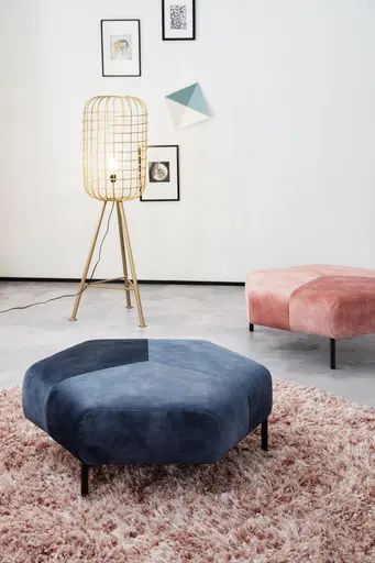 Hocker Franz - Stoff, Petrol