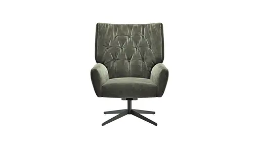 Drehsessel Maximilian - Stoff, Grün