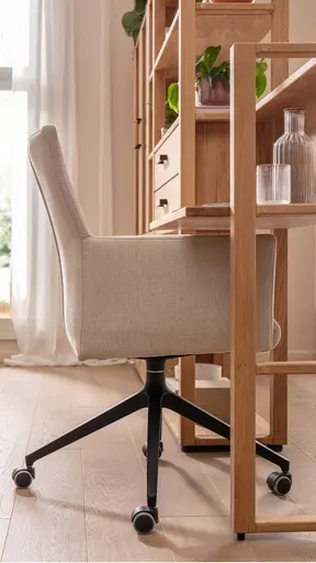 Wohnwand Elara - Eiche massiv, legno geölt