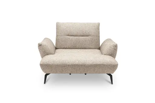 Sessel PAYTON - Loveseat, Stoff, Creme