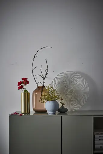 Highboard Catona - Lack Matt, Salbei