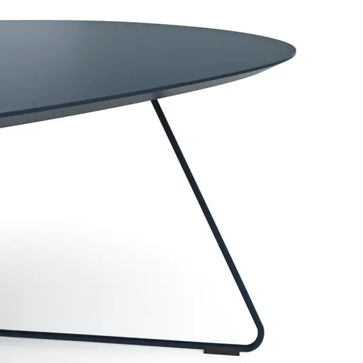 Couchtisch Fano - LBH ca. 121x75x38 cm, Fenix, Dunkelblau