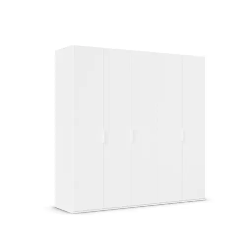 Drehtürenschrank ROVERO- B ca. 225 cm, Weiß