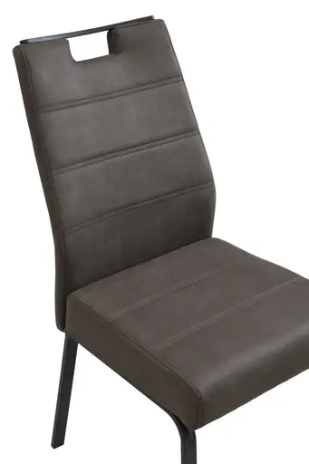 Stuhl - Microfaser, Vintage Anthrazit