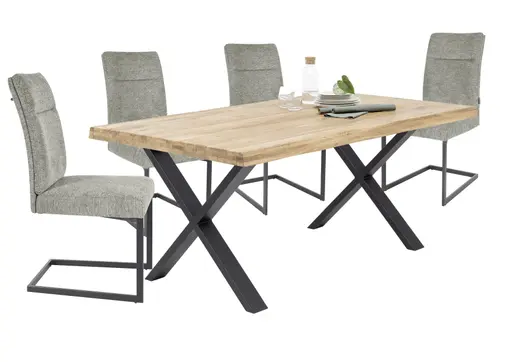 Freischwinger MAGGIE - Stoff, Olive