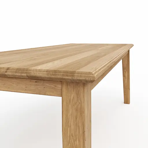 Esstisch Louisiana - LB ca. 220x100 cm, Wildeiche teilmassiv, geölt