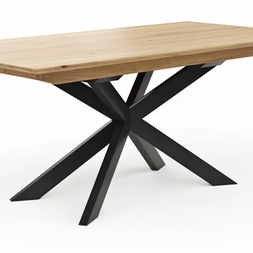 Esstisch Talara Lola - LB ca. 180x90cm, Wildeiche Bianco