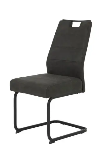 Schwingstuhl - Stoff, Anthrazit