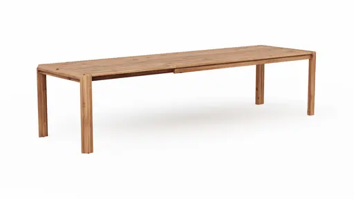 Esstisch Middleton - ausziehbar, LB ca. 220x95 cm, Astbuche massiv