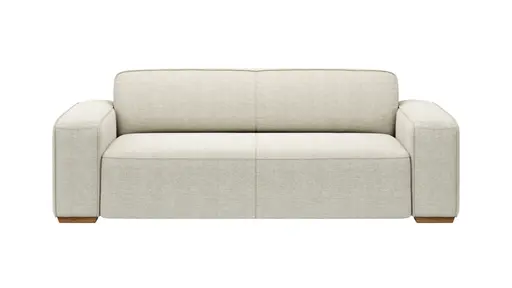 Sofa Denver - 3-Sitzer, Stoff, Natur