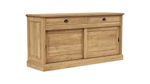 Anrichte Louisiana - Wildeiche teilmassiv, geölt