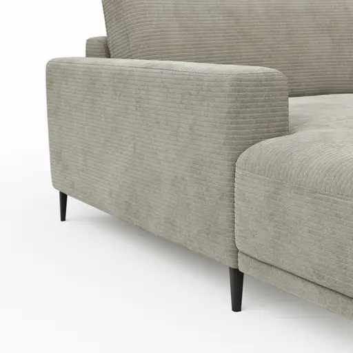 Longseat Solero - Stoff, Hellgrau