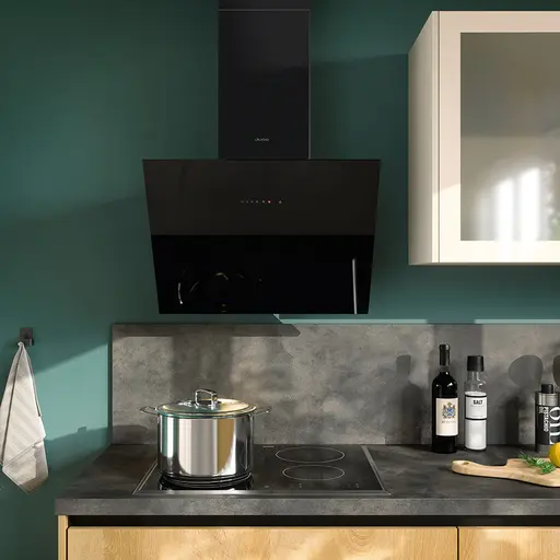 L-Küche 51.130 8 525, Sandgrau satin