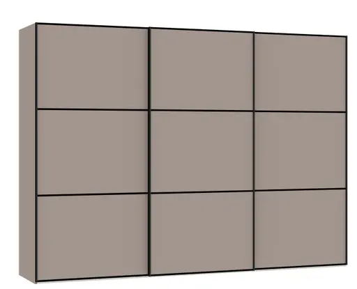 Schwebetürenschrank JOIN IT- B ca. 303 cm, Nougat