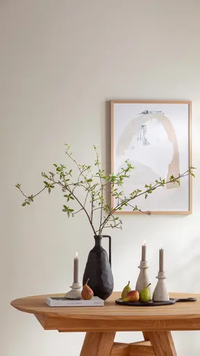 Deko-Vase - Aluminium, HBT ca. 35x16,5x16 cm, Schwarz