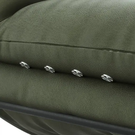 Liege Ferdinand - inkl. Relaxfunktion (motorisch), Leder, Olive