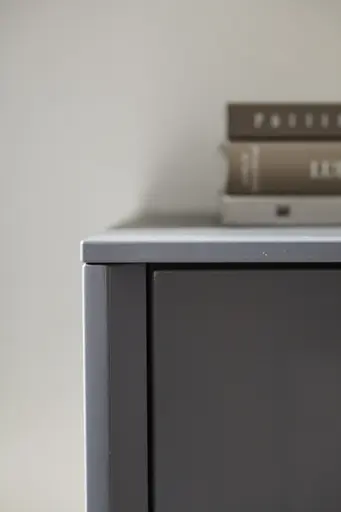 Wohnwand Parano - Lack, Anthrazit