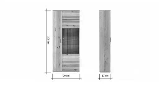 Vitrine Paso - Asteiche bianco