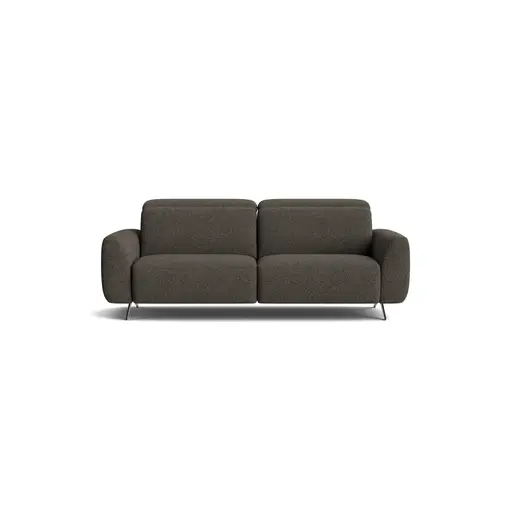 Sofa Arona - 2-Sitzer, Stoff, Anthrazit