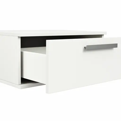 Hängeschrank Viana - Holzwerkstoff, Weiß