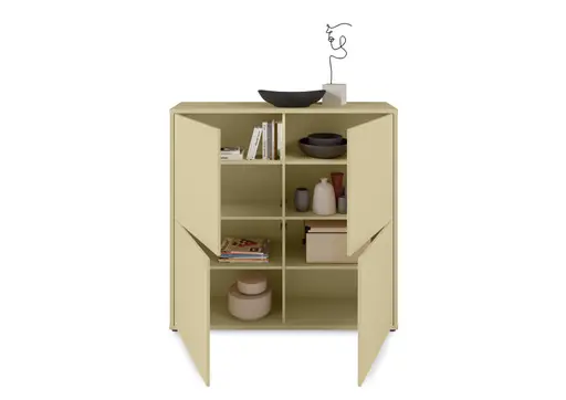 Kommode FAID- B ca. 124 cm, Gelb