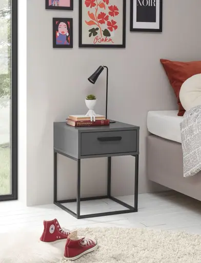 Nachtkonsole- Graphit