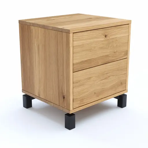 Garderobenkombination Williston - Korpus Wildeiche geölt / Front sandgestrahlt