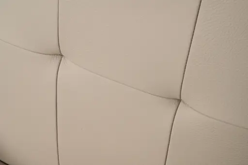 Armlehnstuhl MARCELLA - drehbar, Leder, Latte