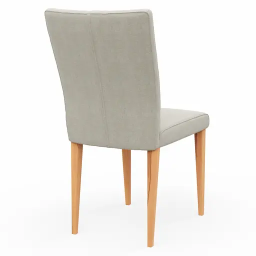 Stuhl Cosyra - Stoff, Natur