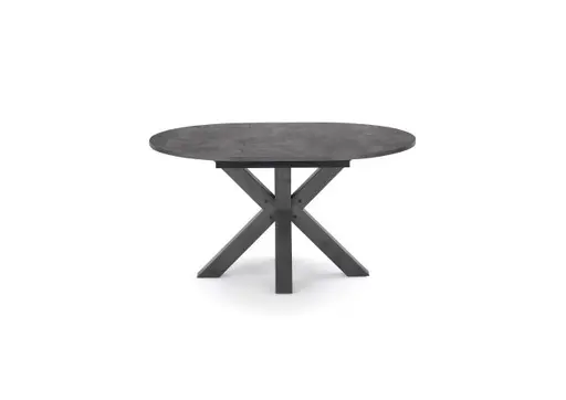 Ausziehtisch- LB ca. 110-150 cm, Keramik, Dunkel, Graphit, Anthrazit