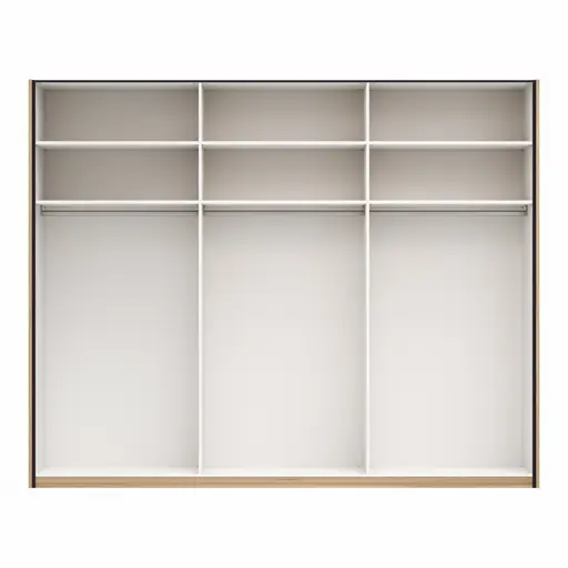 Drehtürenschrank Viana - B ca. 303cm, Lack, Anthrazit