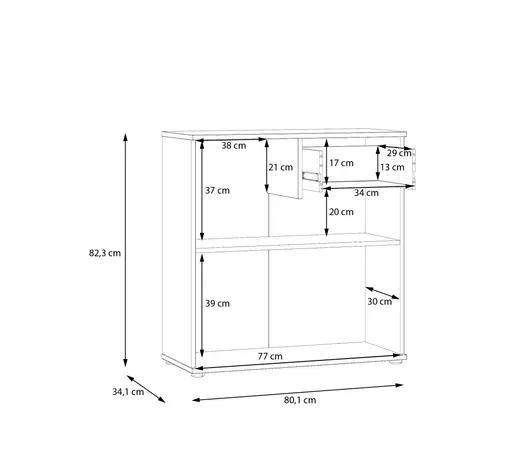 Kommode FINELLA- Salbei
