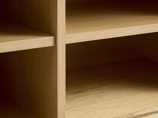 TV-Lowboard - B ca. 180 cm, Eiche Furnier, Natur