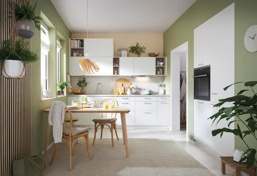 Küchenzeile 51.210 10 525, weiß matt AFP