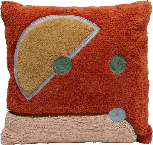 Deko-Kissen - LB ca. 50x50 cm,  Rot