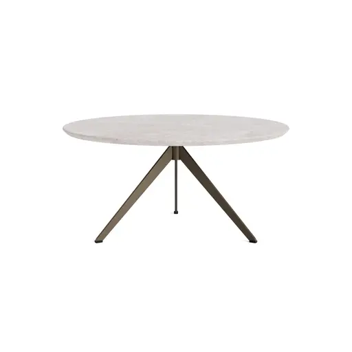 Couchtisch Volaris P - DH ca. 70x37 cm, HPL, Graubeige