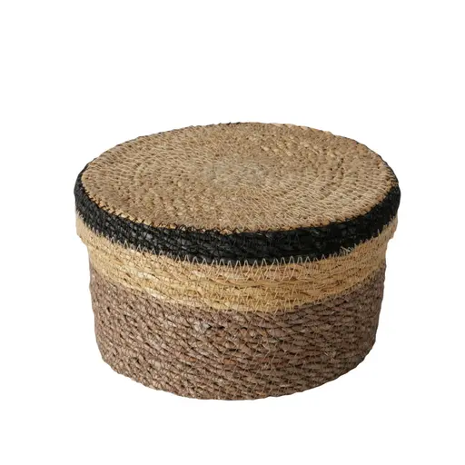 Deko-Korb-Set - 3 tlg., Seegras