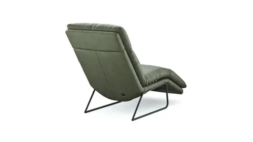 Liege Ferdinand - inkl. Relaxfunktion (motorisch), Leder, Olive