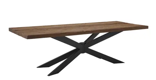 Esstisch Dover - LB ca. 240x100 cm, Alteiche massiv, lackiert