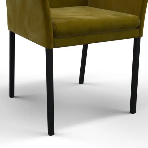 Armlehnstuhl Saragossa - Stoff, Moos