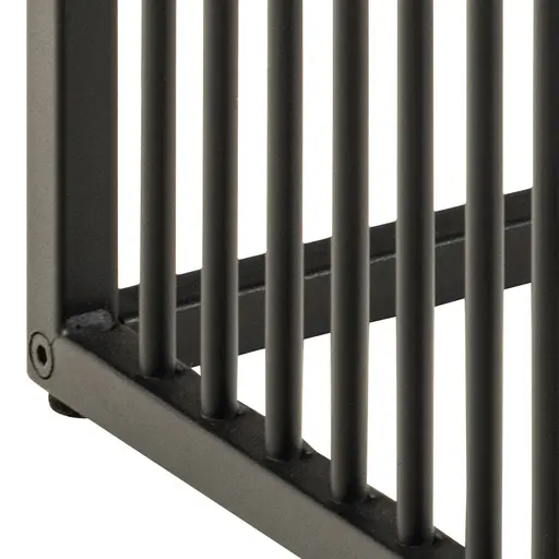 Beistelltisch - LB ca. 40x40 cm, Schwarz