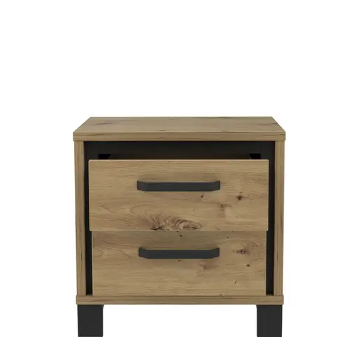 Nachtkommode FARIDA - Eiche Dekor