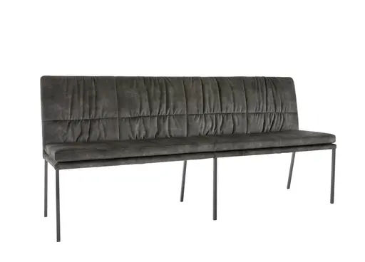 Polsterbank Saragossa Soft - Breite ca. 200 cm, Stoff, Olive