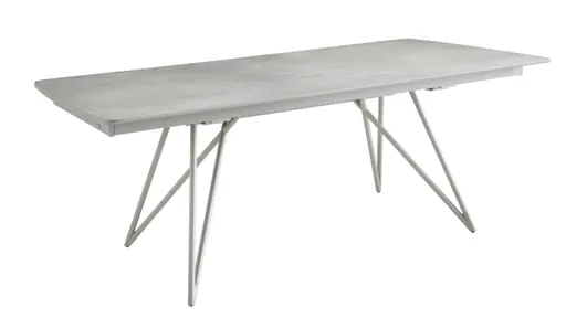 Esstisch Sedana - LB ca. 200x100 cm, HPL, Grau