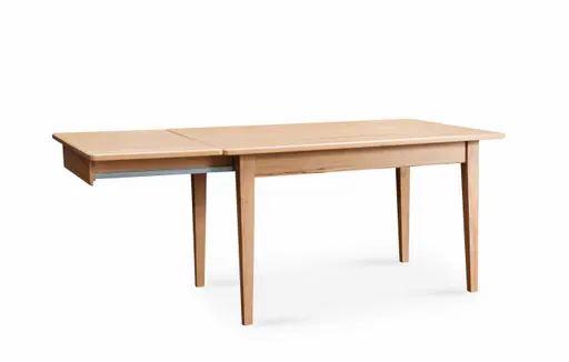 Esstisch - ausziehbar, LB ca. 130x90 cm, Kernbuche massiv