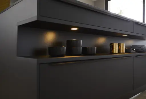 Inselküche 56.210 GL 3 521, Onyxschwarz