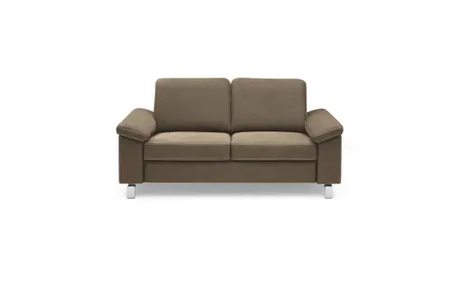 Sofa CALM PLUS - 2,5-Sitzer, Microfaser, Braun